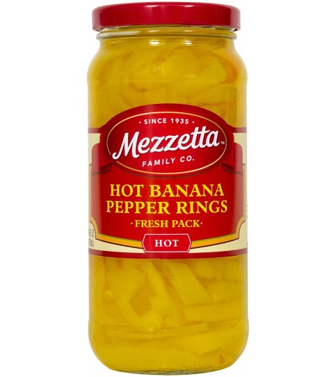 Mezzetta Hot Banana Wxd Pprs (6x16OZ )