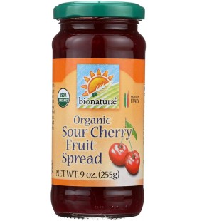 Bionaturae Sour Cherry Fruit Spread (12x9 Oz)