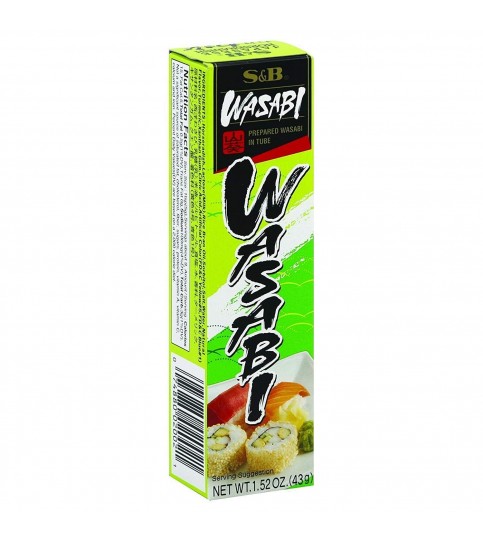 S&B Wasabi Prepared Wasabi In Tube (10x1.52Oz)