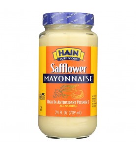 Hain Pure Foods Safflower Mayonnaise (12x12 Oz)