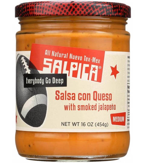 Salpica Salsa Con Queso Dip (6x16Oz)