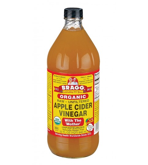 Bragg Liquid Aminos Org Raw Unsweetened Apple Cider Vinegar (12x32 Oz)