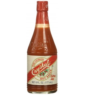 Crystal Sauces Crystal Sauce Extra Hot (12x6OZ )