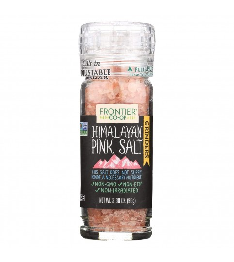 Frontier Natural Products Himilayan Pink Salt, Grinder (6x3.4 Oz)