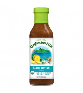 Organicville Island Teriyaki Sauce (6x13.5 Oz)