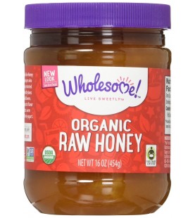 Wholesome Sweeteners Raw Honey Fair Trade (6x16 Oz)