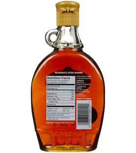 Shady Maple Farms Grade a Dark Maple Syrup Glass (12x12.7 Oz)