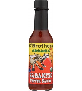 O`Brothers Hot Sauce Habanero Pepper Sauce (12X5 OZ)