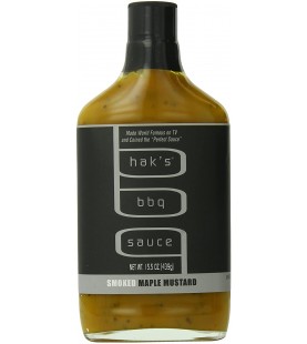 Hak's Smoked Mapple Mustard BBQ Sauce (6x15.5Oz)