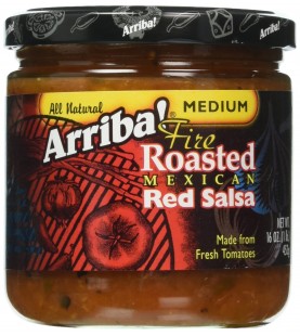 Arriba! Fire Roasted Mexican Red SalsaMedium (6x16Oz)