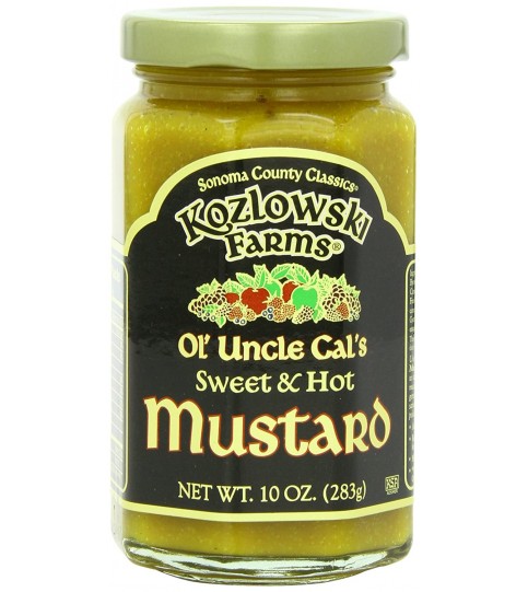 Kozlowski Farms Cals Sweet/Hot Mustard (6x10OZ )