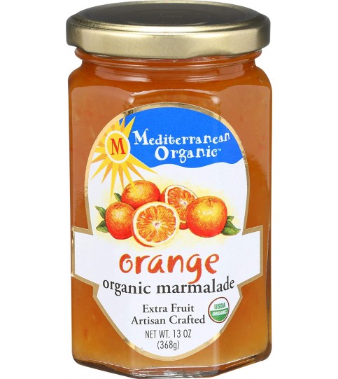 Mediterranean Organics Orange Marmalade (12x13 Oz)