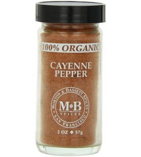 Morton & Bassett Organic Cayenne Pepper (3x2Oz)