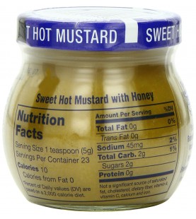 Inglehoffer Sweet Hot Mustard (12x4OZ )