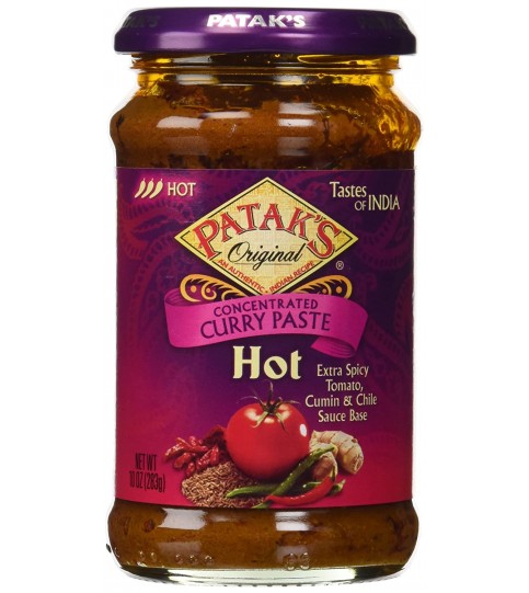 Patak's Hot Curry Paste Concetrate (6x10Oz)