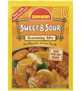 Sunbird Sweet & Sour Seasoning Mix (24x0.88 Oz)