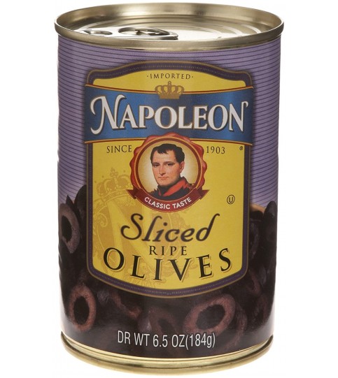 Napoleon Co. Sliced Black Olives (12x6.5OZ )