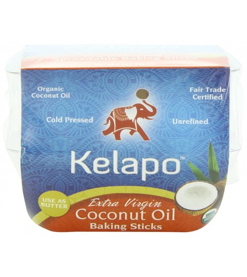 Kelapo Extra Virgin Sticks Fair Trade Coconut Oil (6x8 Oz)