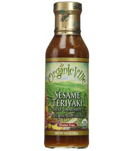 Organicville Sesame Teriyaki Sauce (6x13.5 Oz)