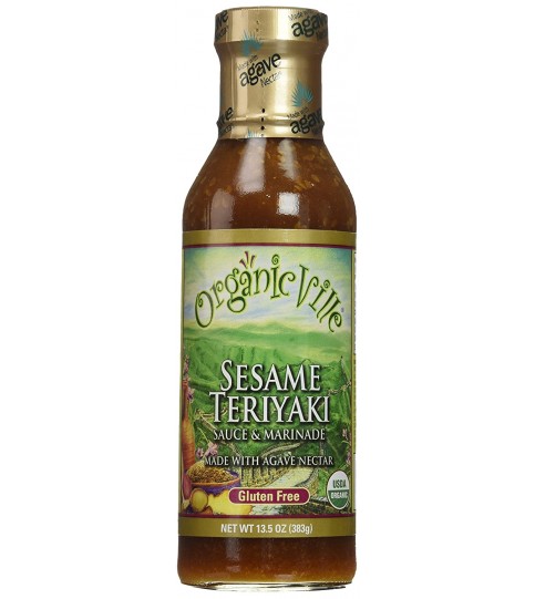 Organicville Sesame Teriyaki Sauce (6x13.5 Oz)