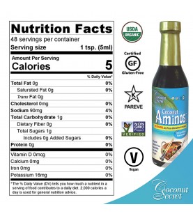 Coconut Secret Raw Coconut Aminos (12x8 Oz)