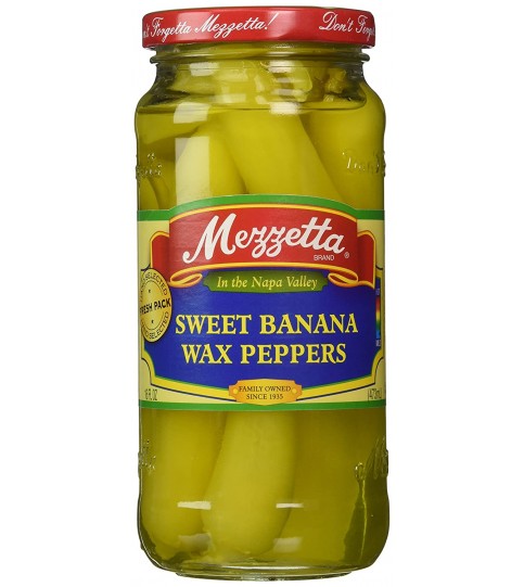 Mezzetta Sweet Banana Pepper (6x16OZ )