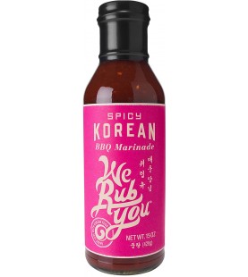 We Rub You Korean BBQ Sauce Spicy (6x15Oz)