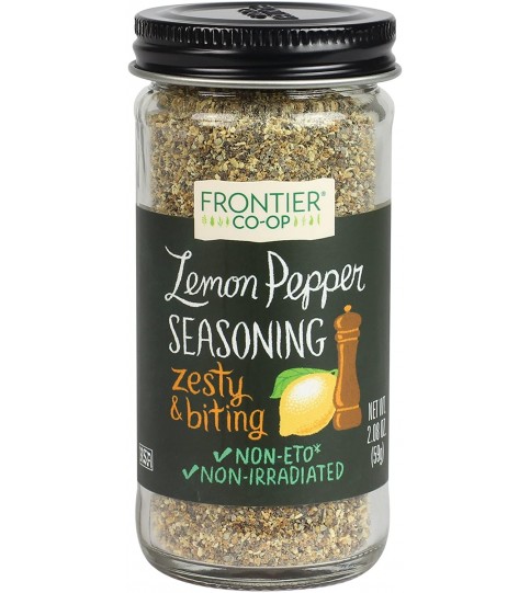 Frontier Herb Saltless Lemon Pepper (1x1.36 Oz)