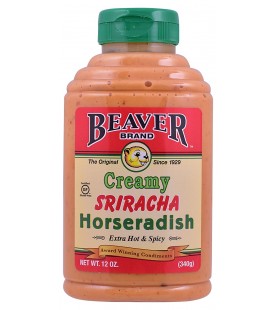 Beaver Creamy Sriracha Horseradish (6x12 OZ)