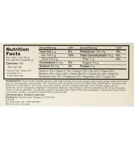 Tiger's Milk Bars Peanut Butter Bar (24x1.23OZ )