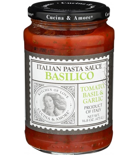 Cucina & Amore Tom Bsl Pasta Sauce (6x16.8OZ )