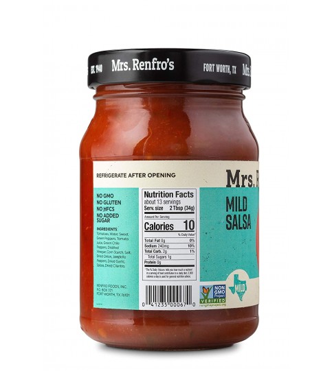 Mrs. Renfro's Mild Salsa (6x16Oz)