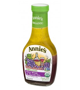 Annie's Naturals Red Wine & Olive Vinaigrette (6x8 Oz)