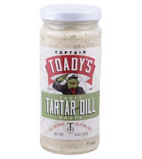 Captain Toady's Tarter Sauce w/Dill (12x8 Oz)