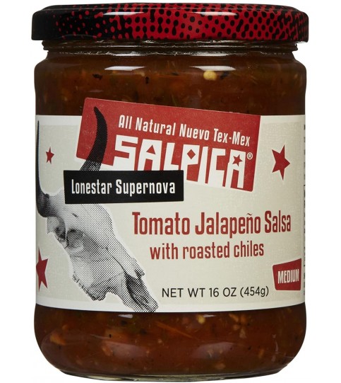 Salpica Tom/Jal, Med Salsa (6x16Oz)