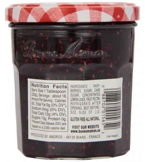 Bonne Maman Raspberry Preserves (6x13Oz)