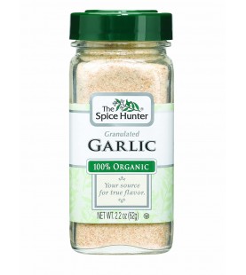 Spice Hunter Garlic, Granulated, Organic (6x2.2Oz)