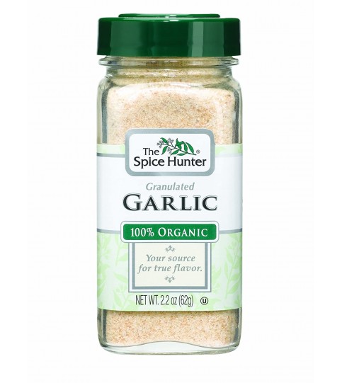 Spice Hunter Garlic, Granulated, Organic (6x2.2Oz)