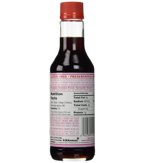 Kikkoman Teriyaki Sauce Gluten Free (12x10Oz)