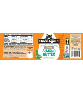 Once Again Almond Butter Smooth (12x16OZ )