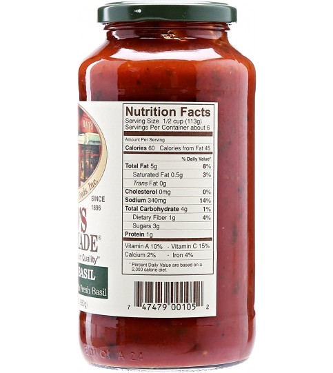 Rao's Homemade Tomato Basil Sauce (12x24OZ )