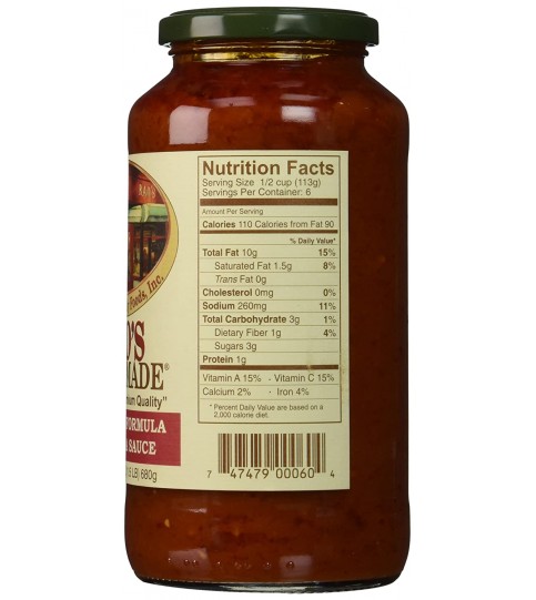 Rao's Homemade Marinara Sauce Sensitive (12x24Oz)