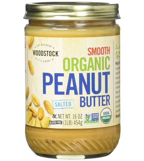 Woodstock Smooth Peanut Butter (12x16 Oz)