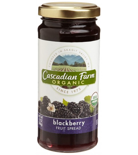 Cascadian Farms Blackberry Fruit Spread (6x10 Oz)