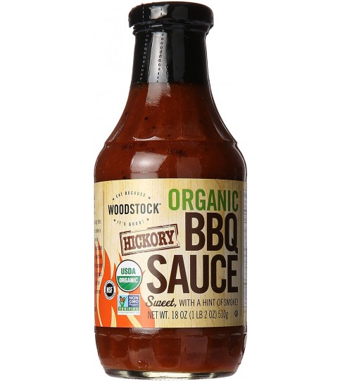 Woodstock BBQ Sauce, Hickory (12x18 OZ)