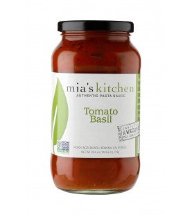 Mia's Kitchen Tomato Basil Pasta Sauce (6x25.5Oz)