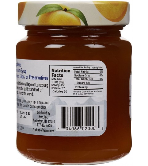 Hero Apricot Fruit Spread (8x12 OZ)