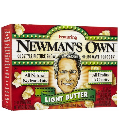 Newman's Own Lt Butter Ppcr Micro (12x3PK )