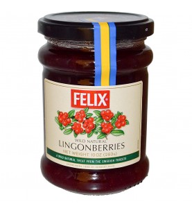 Felix Wild Lingonberry Jam (8x10Oz)