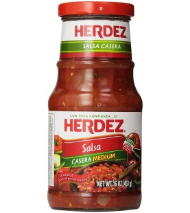 Herdez Casera Medium Salsa (12x16 Oz)